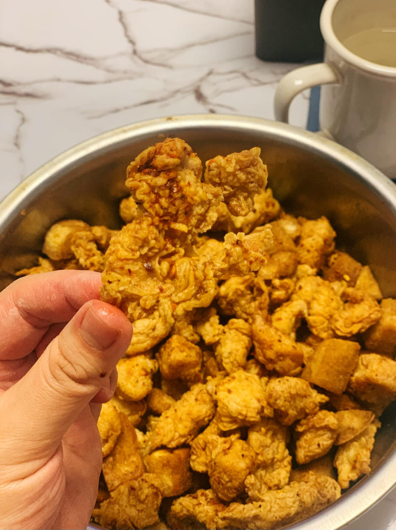 真正的鸡米花是不裹面包糠的（转）