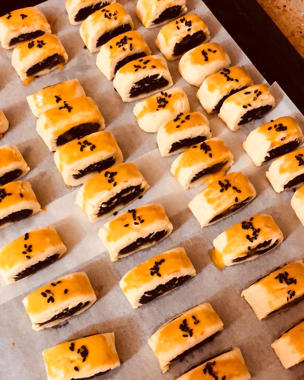 一口酥豆沙卷