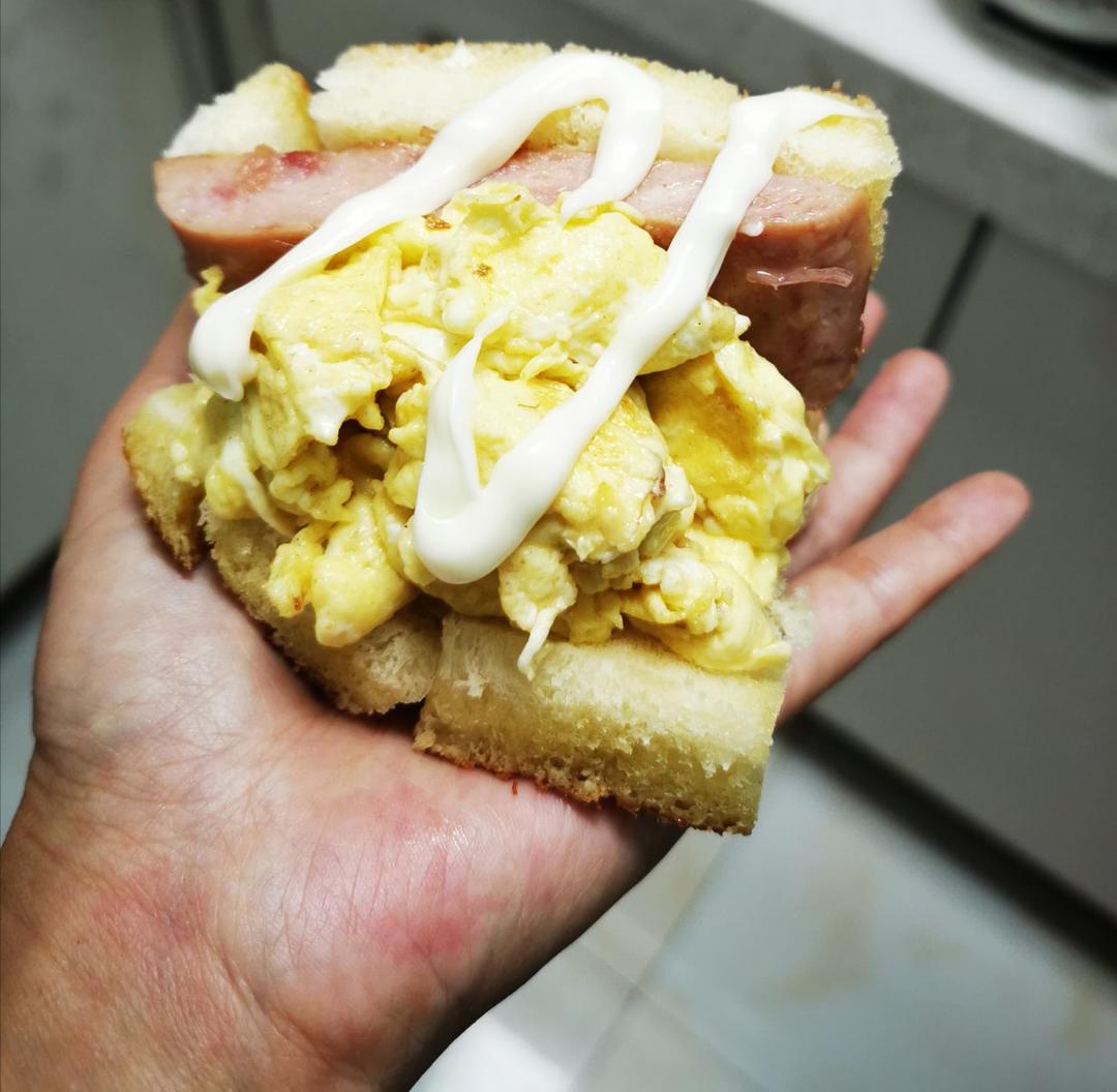 喜茶同款❗️❗️厚蛋烧吐司三明治❗️好吃到没朋友