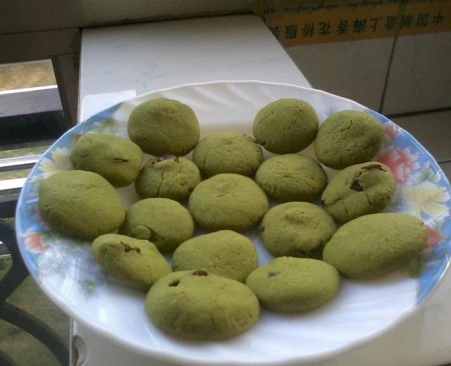 抹茶蔓越莓曲奇的做法