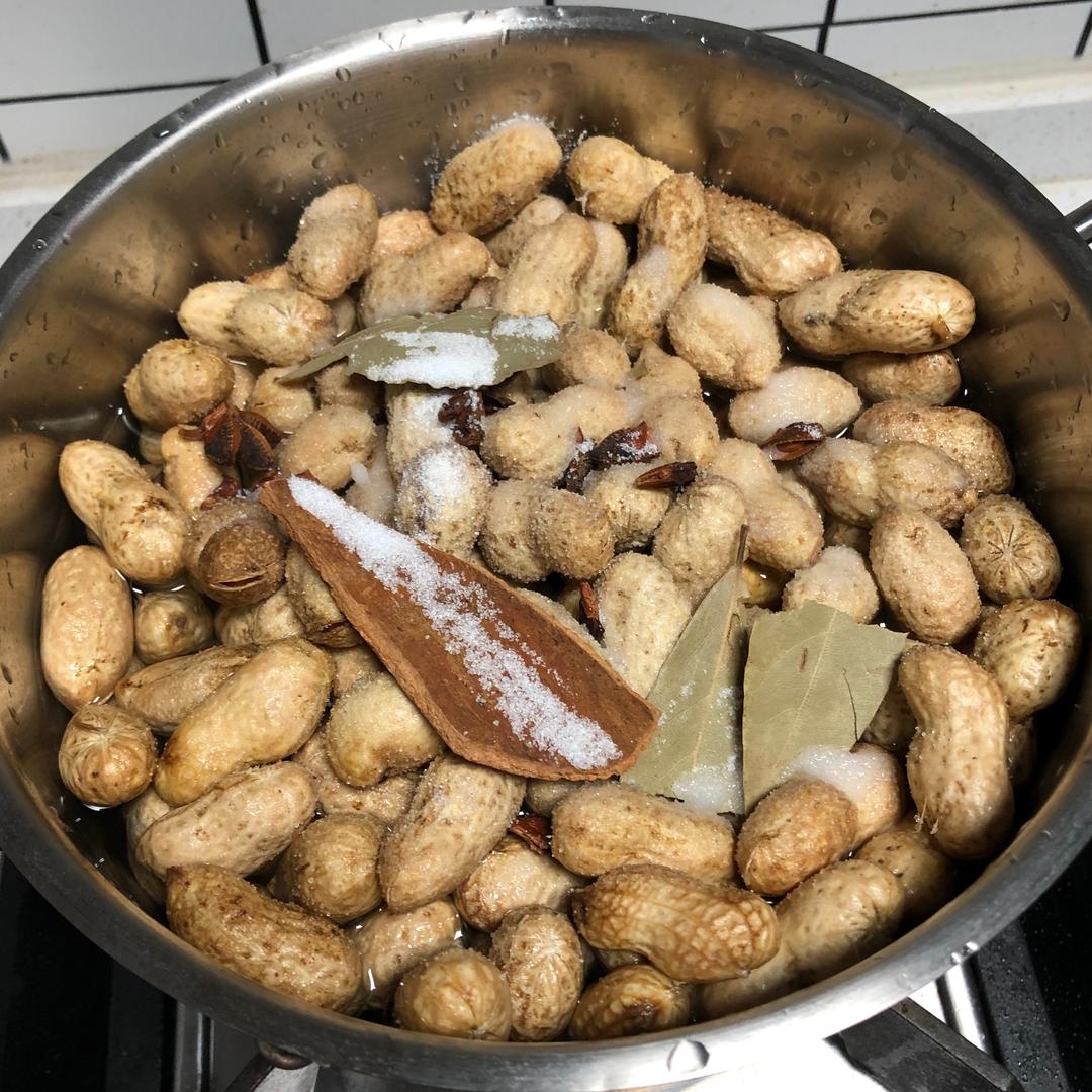 不一样的水煮花生（咸）的做法