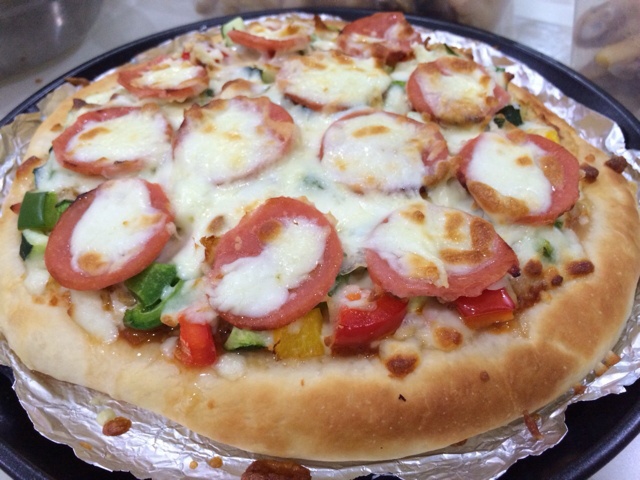 金枪鱼火腿pizza