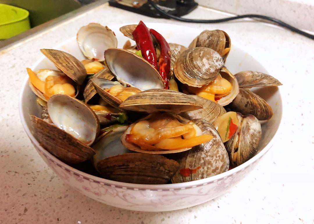 辣炒黄蚬子