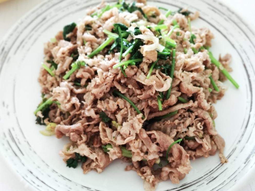 孜然羊肉 一点不膻