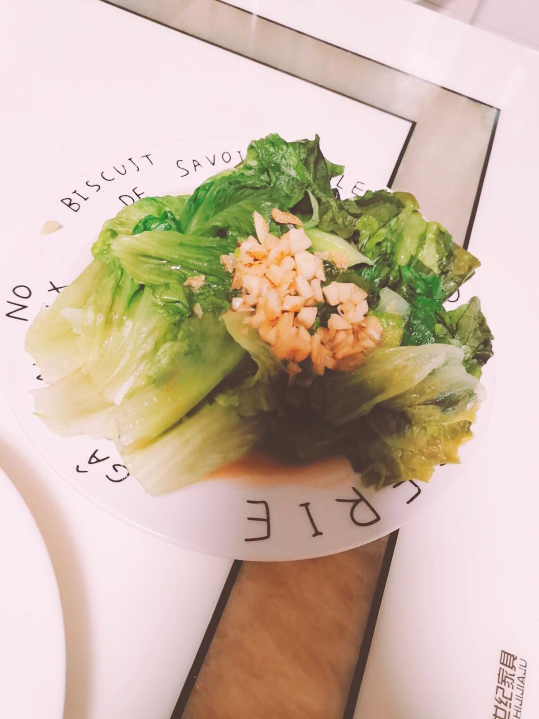 蚝油生菜（减肥必备）