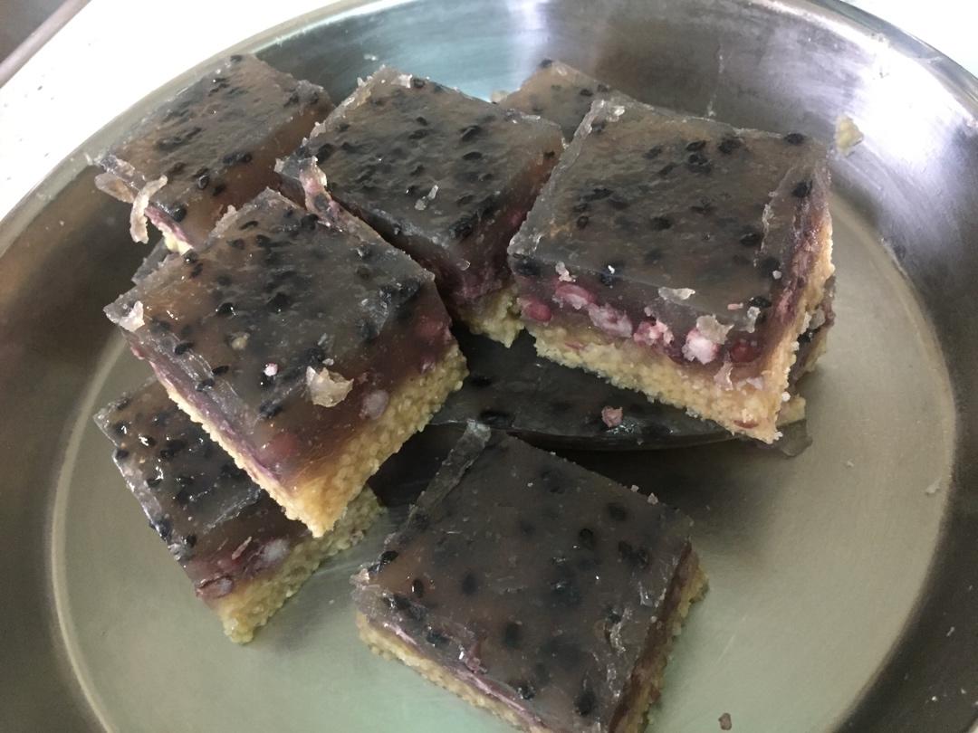 红豆小米杂粮糕