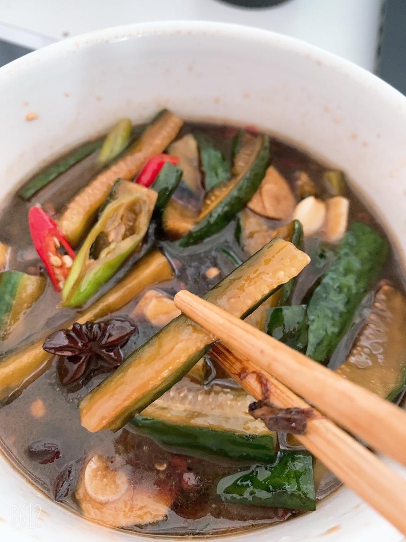 每年必吃的爽口腌黄瓜