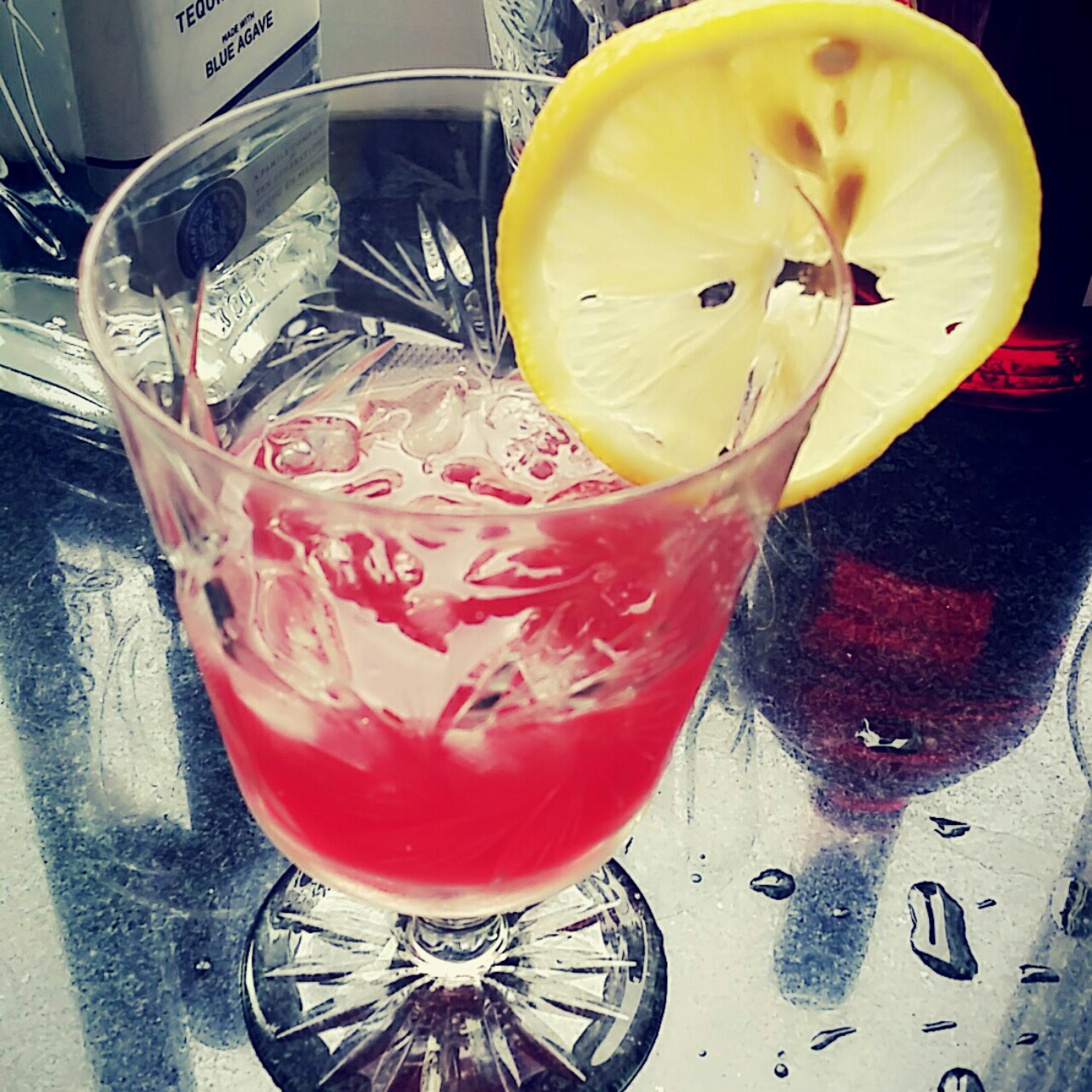 龙舌兰日落 Tequila Sunset 鸡尾酒