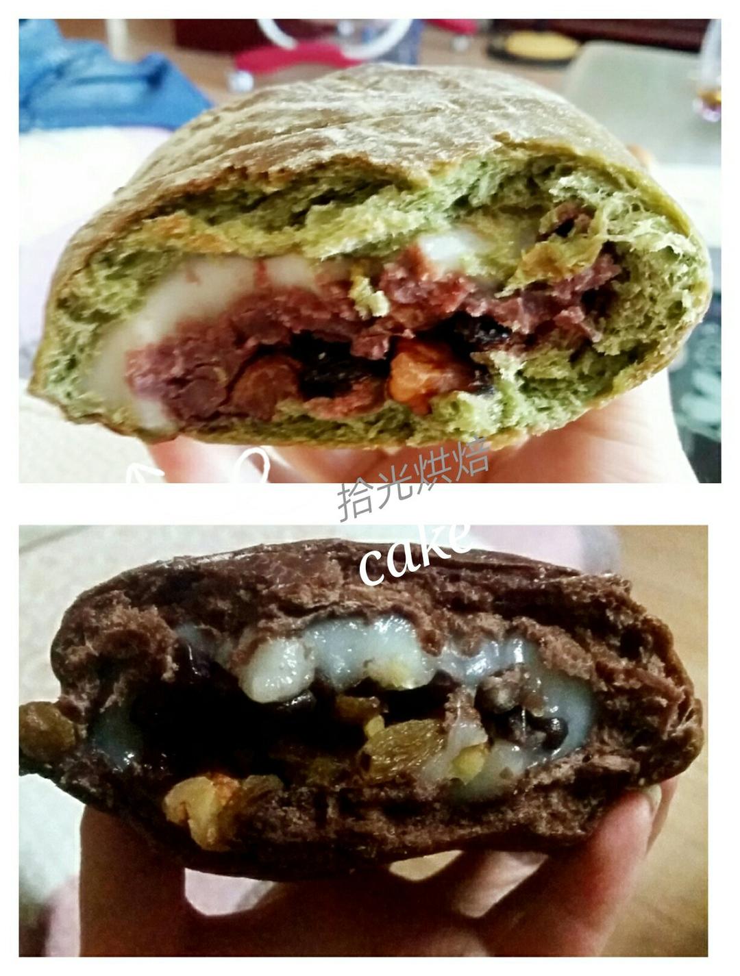 麻薯夹心可可（抹茶）软欧