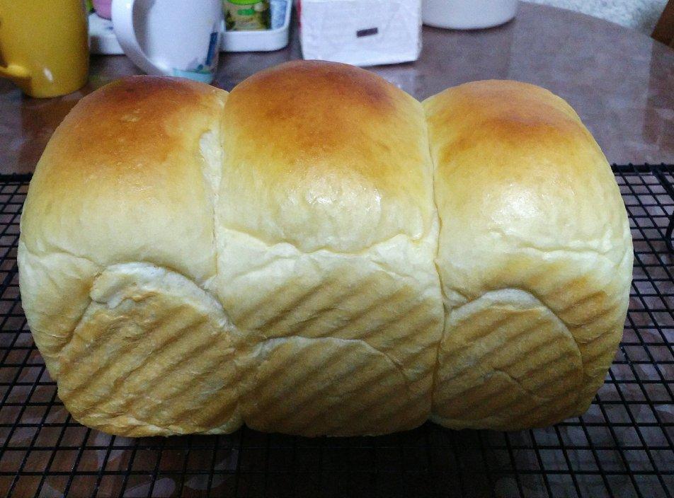 牛奶吐司（一次发酵）