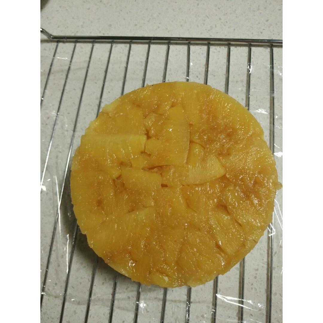 焦糖菠萝反转蛋糕