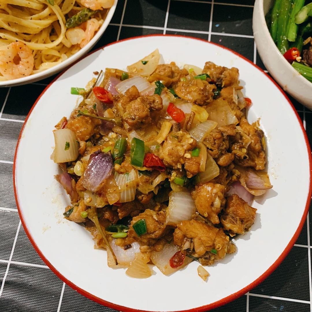 辣椒炒鸡（临沂家常）