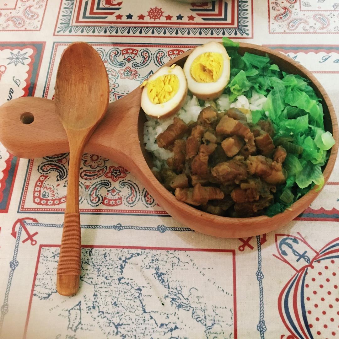 北台湾传统卤肉饭（滷肉饭）