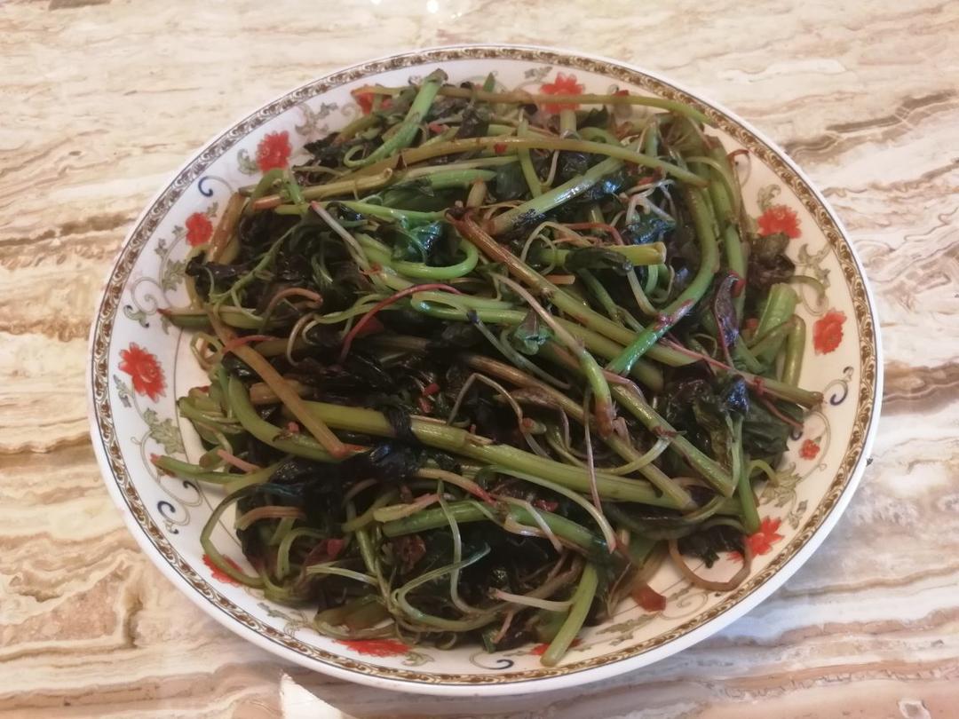 蒜蓉苋菜-排毒、清身、补钙