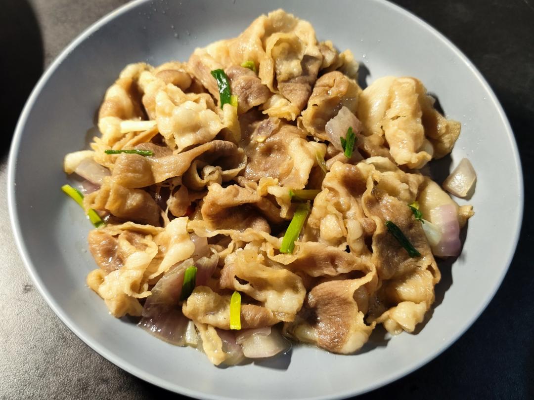 洋葱孜然羊肉片