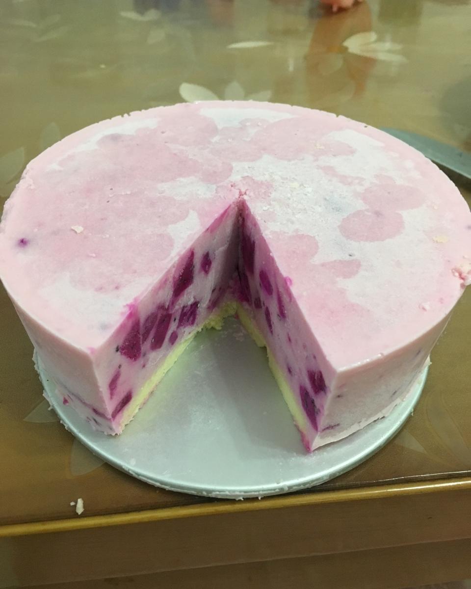 酸奶慕斯蛋糕【蓝莓】
