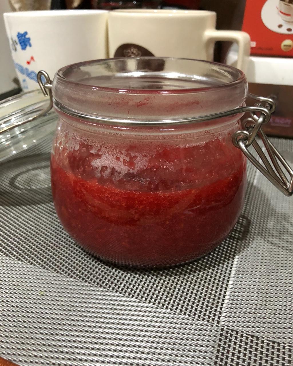 自制无添加草莓酱
