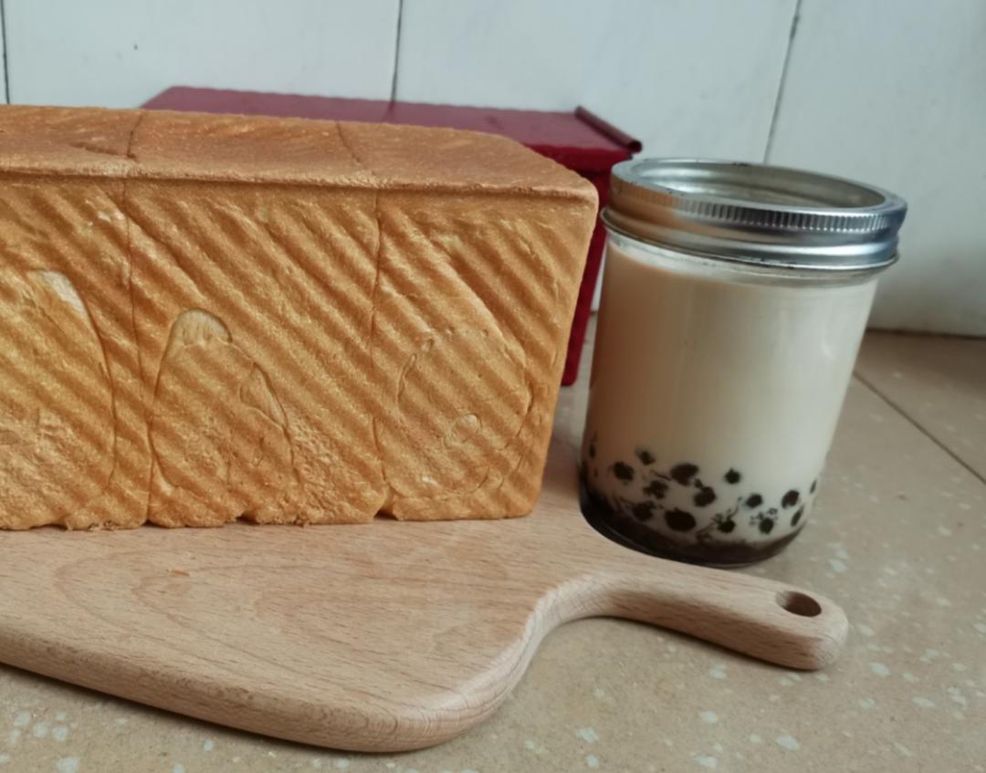 阿氏奶茶铺子：珍珠+野米+仙草+奶盖【曼食慢语】