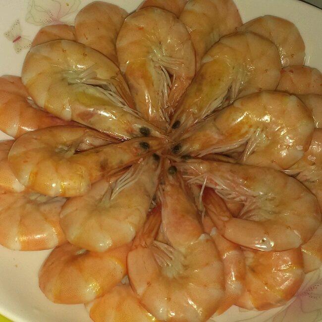 白煮虾的做法