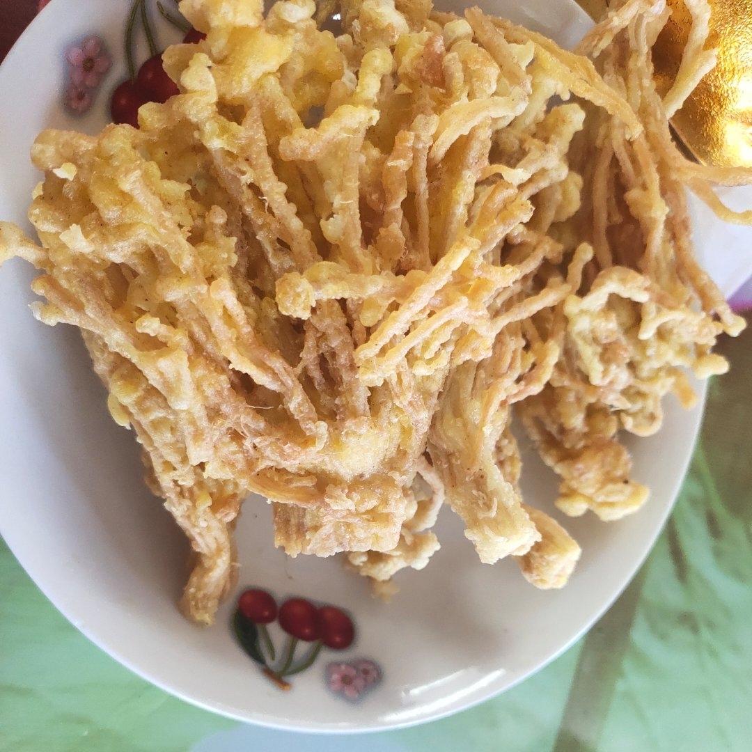 油炸椒盐金针菇