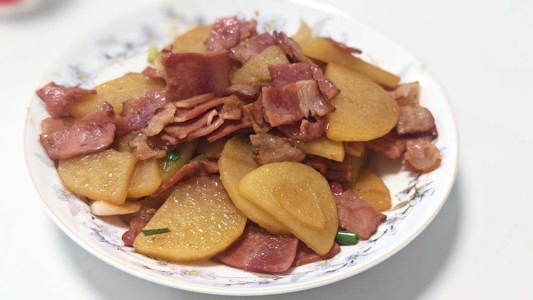 黑椒培根土豆片