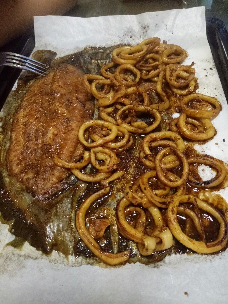 烤鱿鱼(烤箱版)