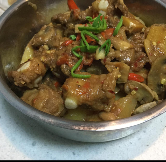 豉椒蒸土豆排骨