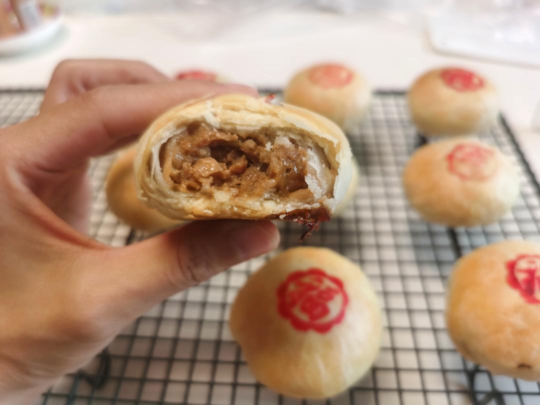 鲜肉月饼（大包酥快手版）