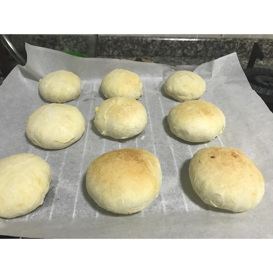 酥皮绿豆饼   酥得掉渣渣