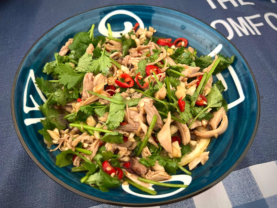 ㊙️酸辣开胃的柠檬手撕鸡腿肉！好吃不胖