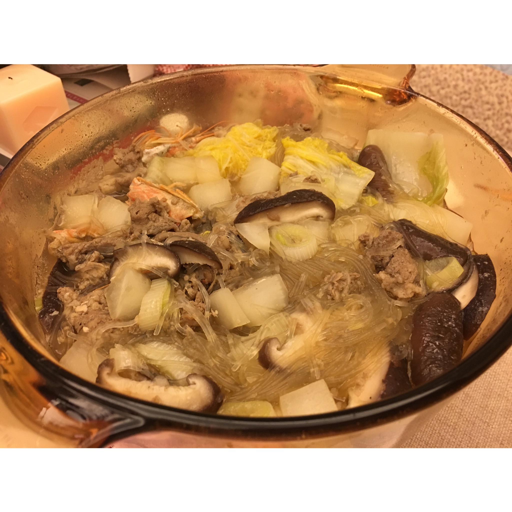 肥牛白菜萝卜汤