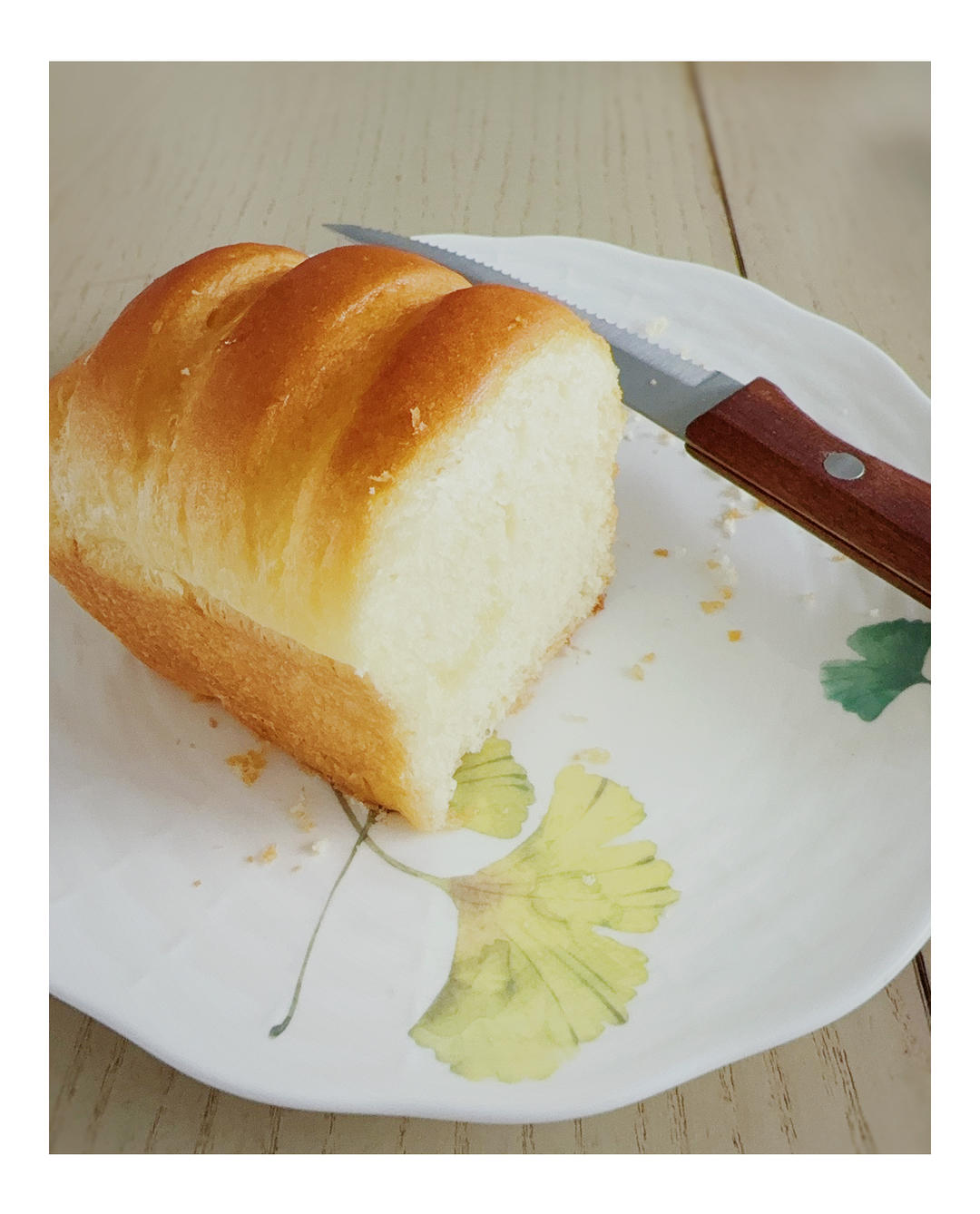 好吃到可以辞职开店的海盐黄油吐司，真的是又软又香！