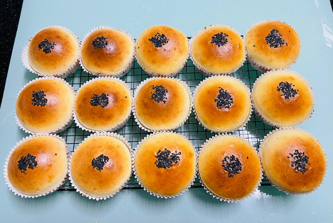 牛奶面包卷（直接法）