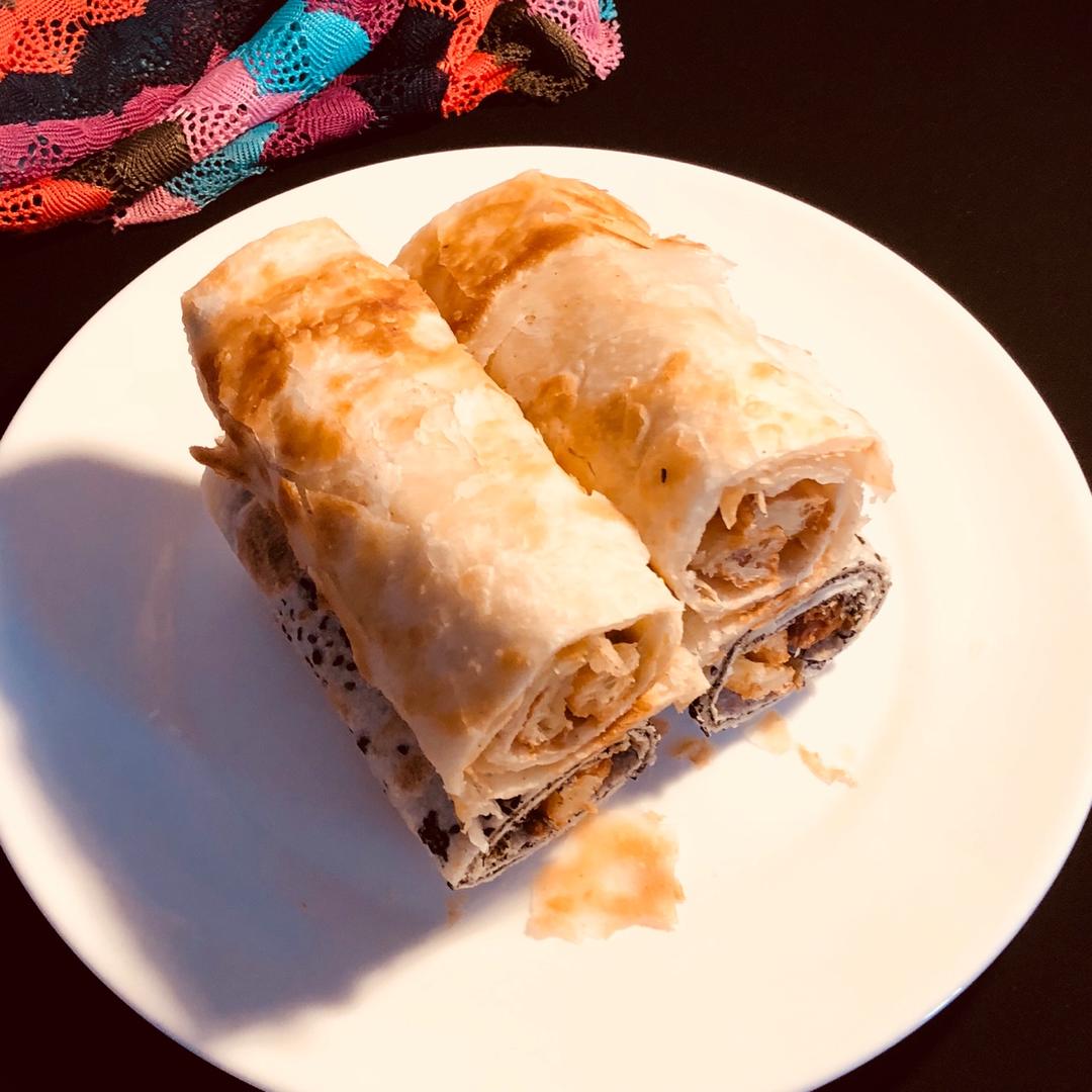 芝麻白糖烧饼