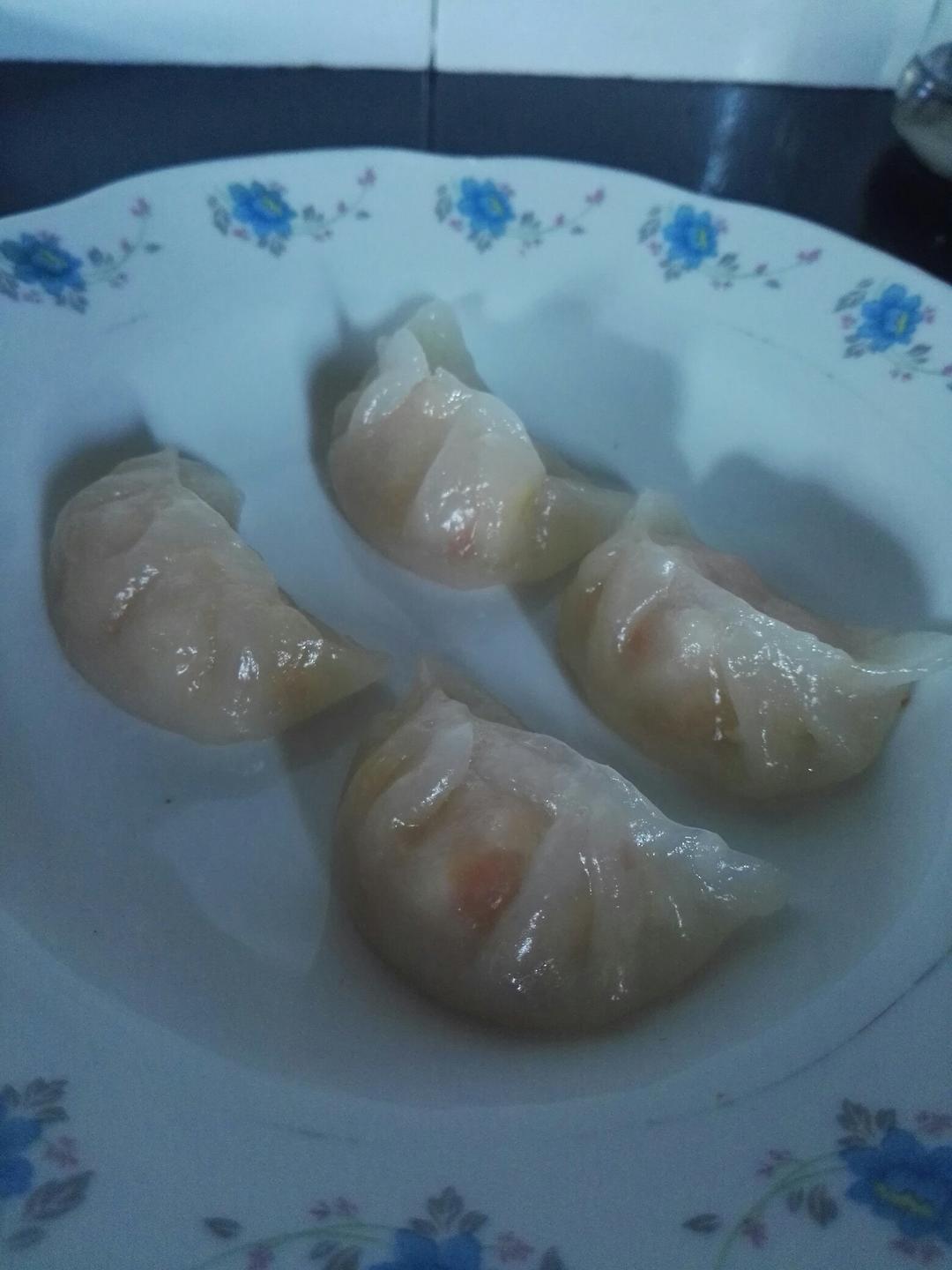 水晶虾饺