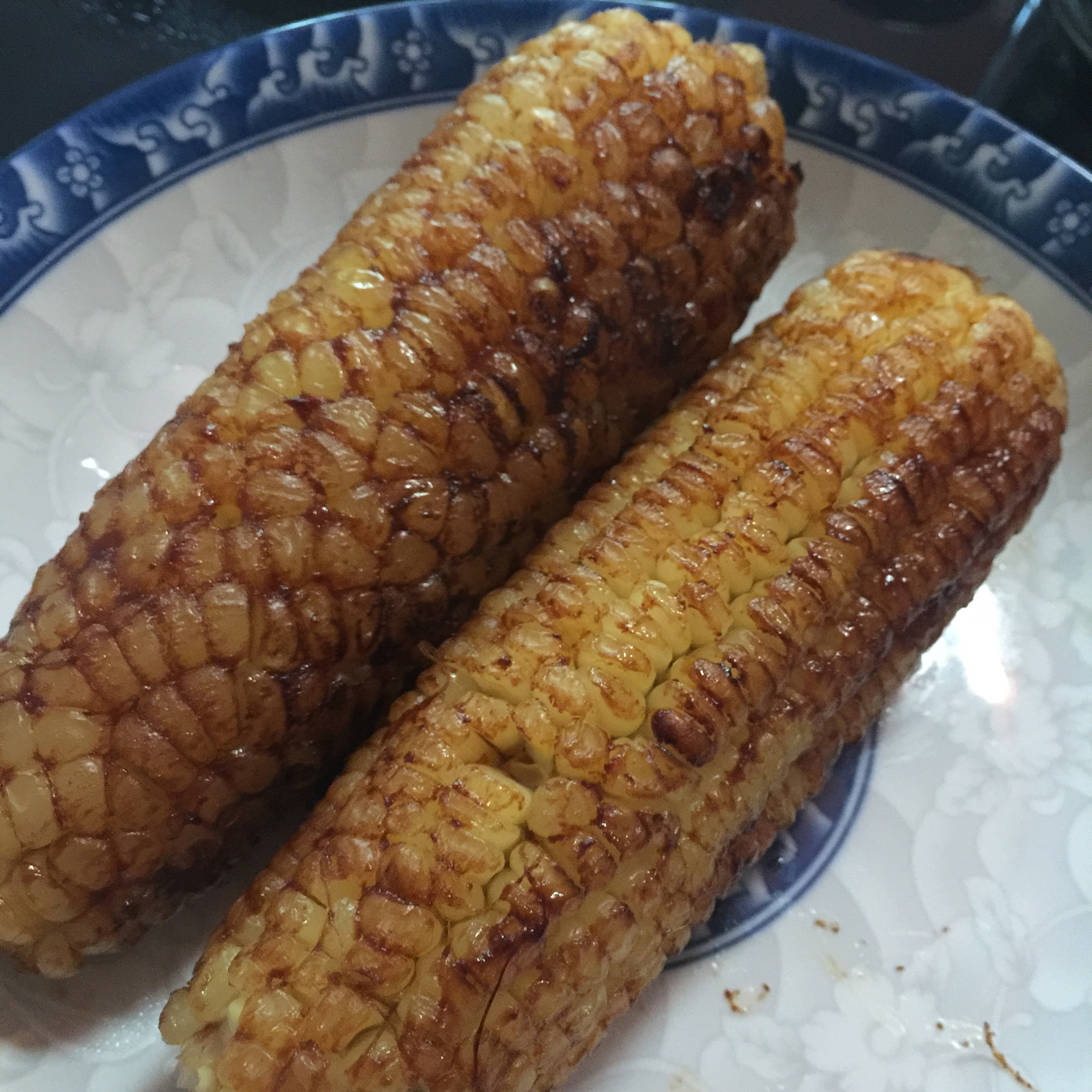私房烤玉米