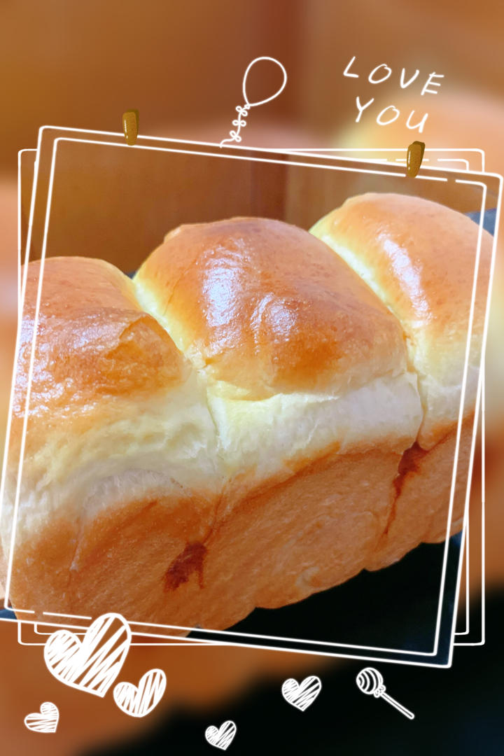 比棉花还柔软的中种北海道吐司