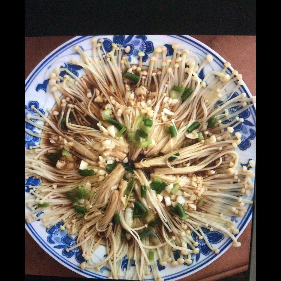 油泼金针菇