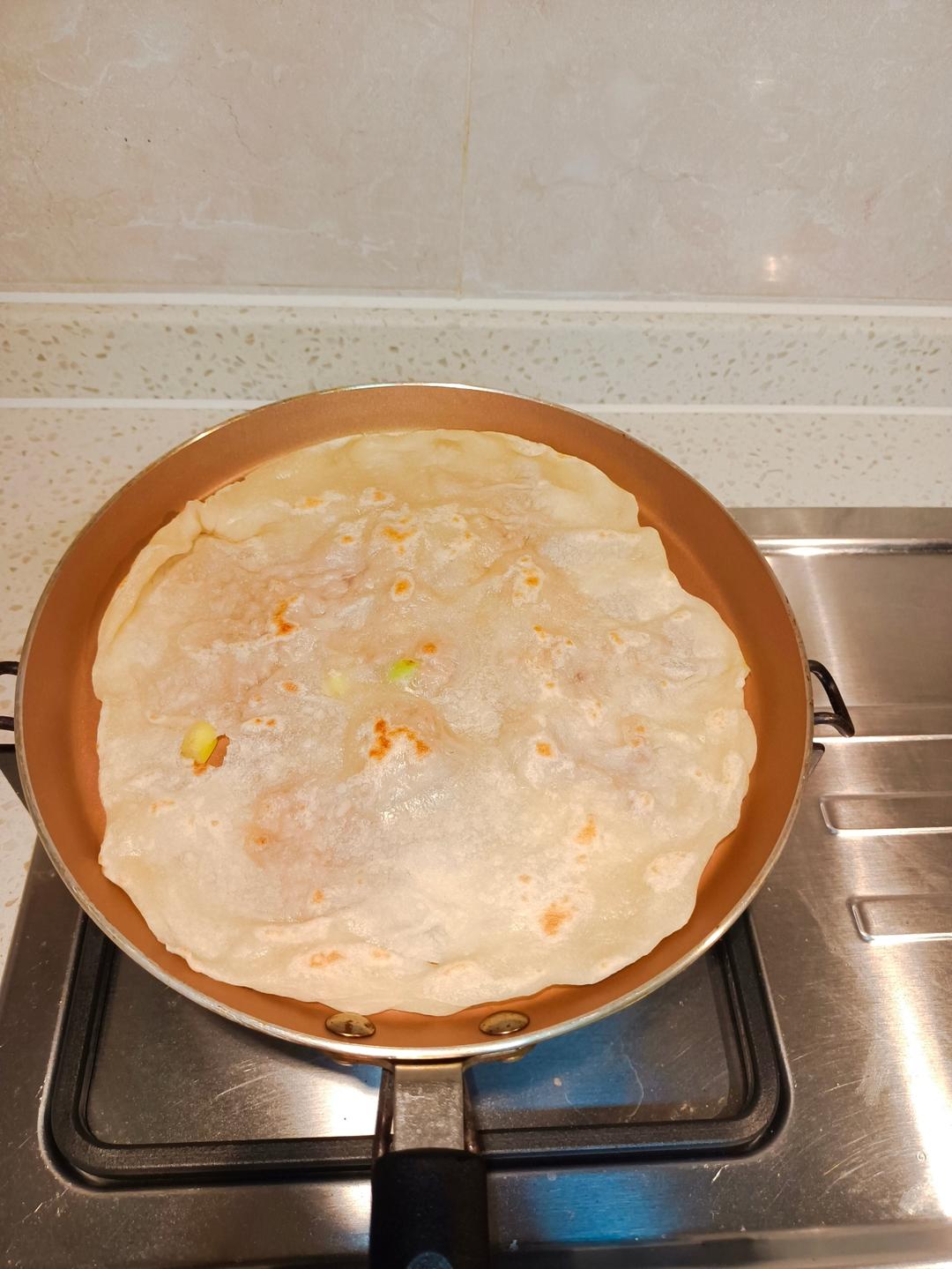 东河肉饼不翻车做法，皮薄如纸，巨好吃