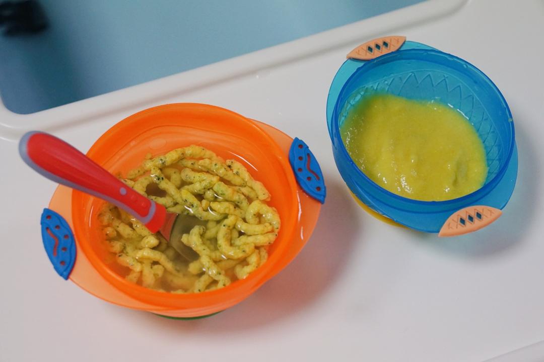 宝宝辅食|西兰花鲜虾面