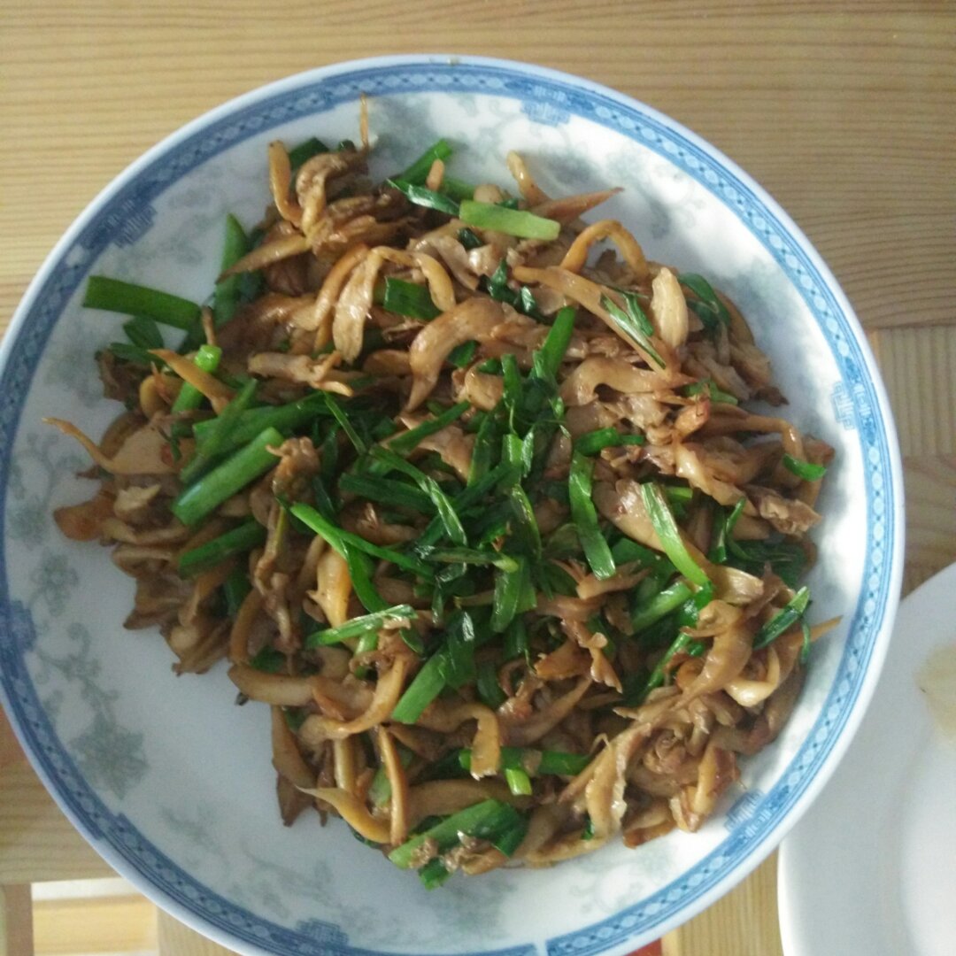 椒盐干煸平菇