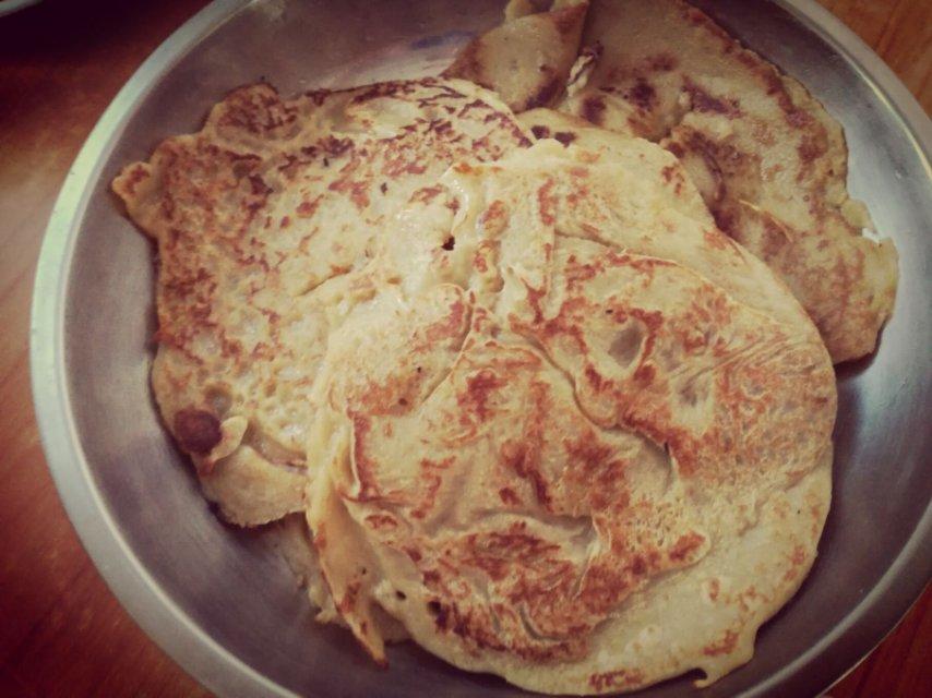 （婴幼儿版）无泡打粉苹果松饼（Pancake）