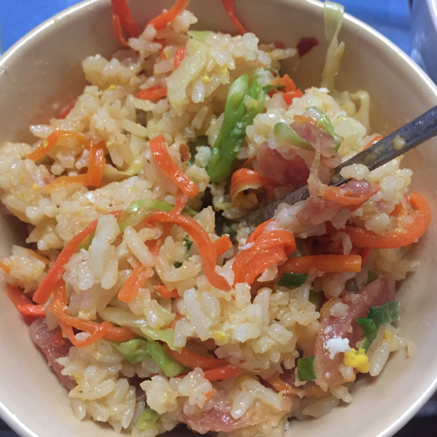 香肠煲仔饭