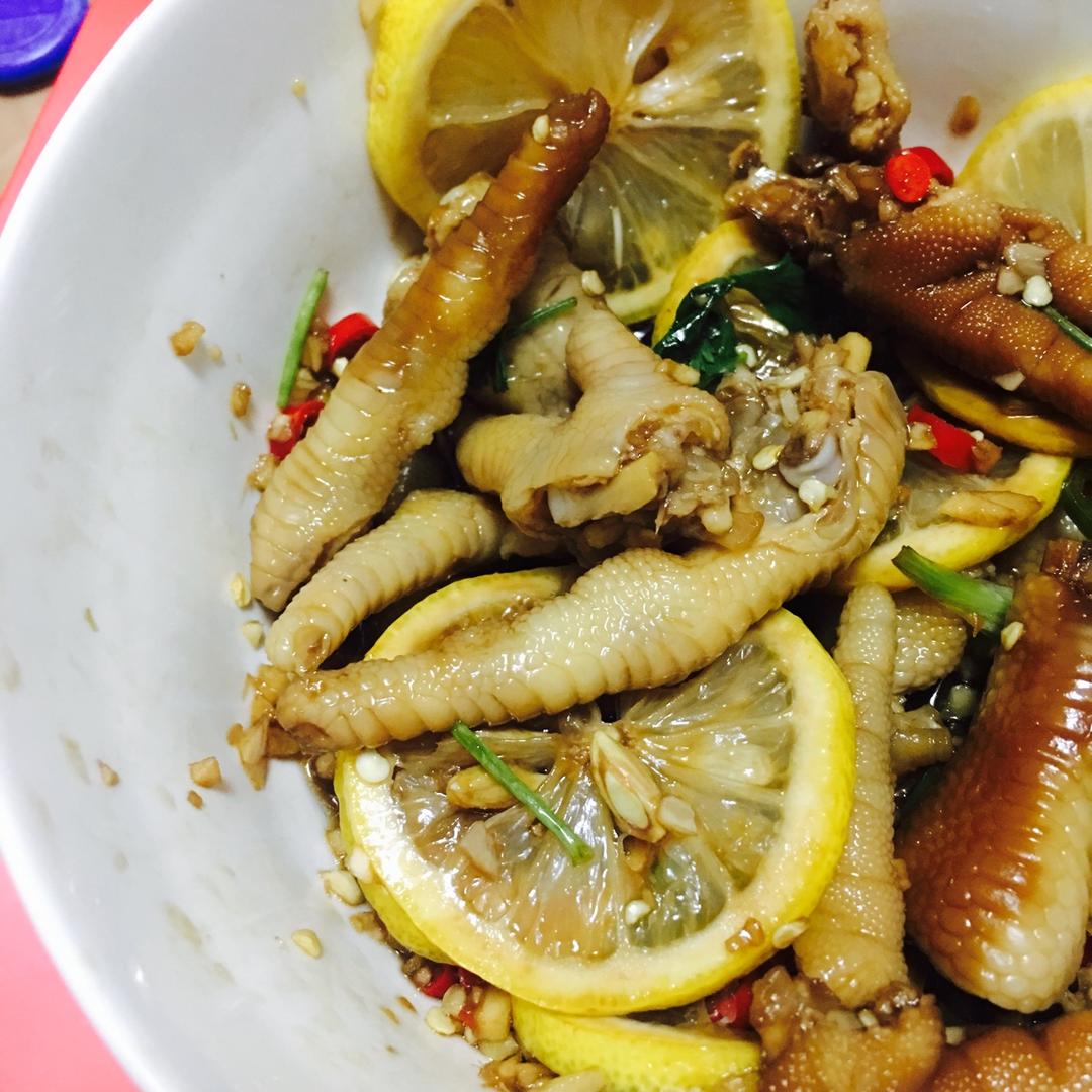 柠檬酸辣鸡爪