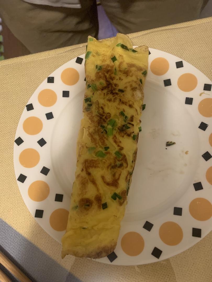 葱花鸡蛋饼