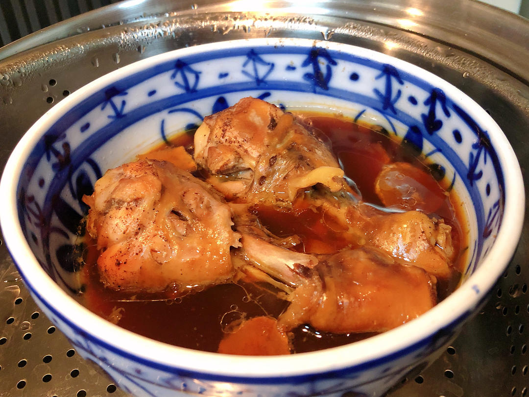 减脂必备懒人蒸鸡腿