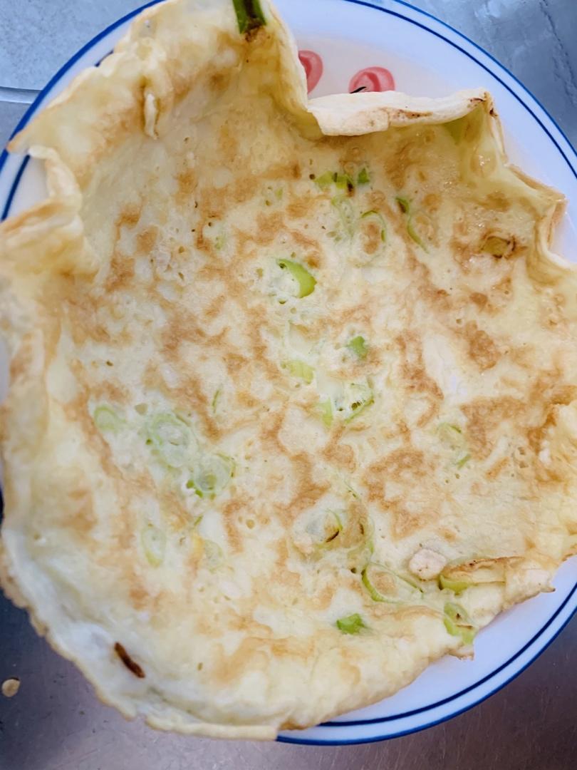 葱花蛋饼（快手营养早餐）