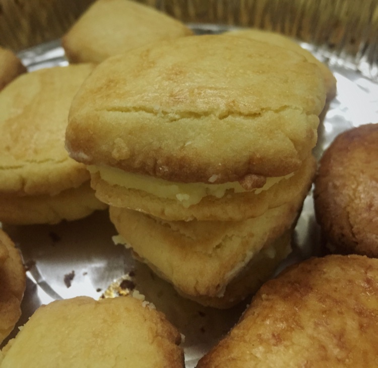 乳酪奶油夹心酥饼