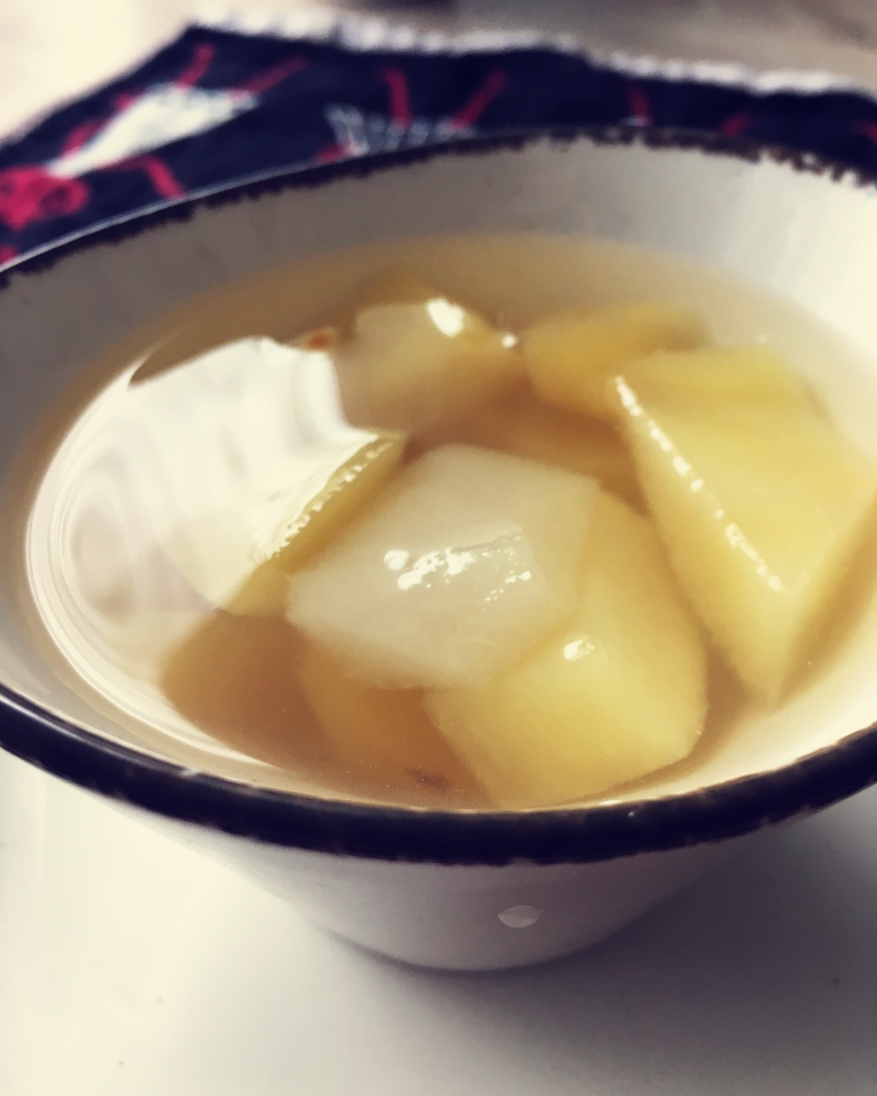 苹果梨甜汤