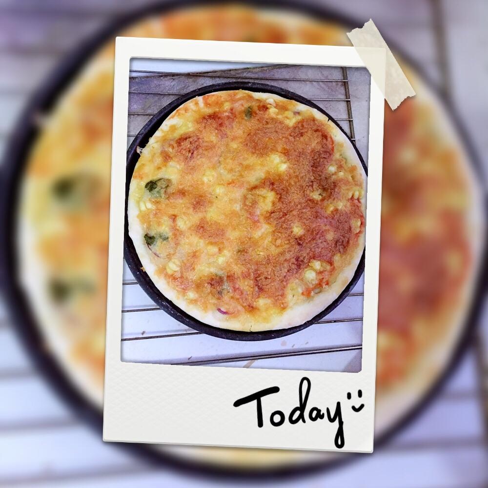 不用酵母的披萨底 No Yeast Pizza Dough